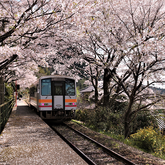 因美線の三浦駅