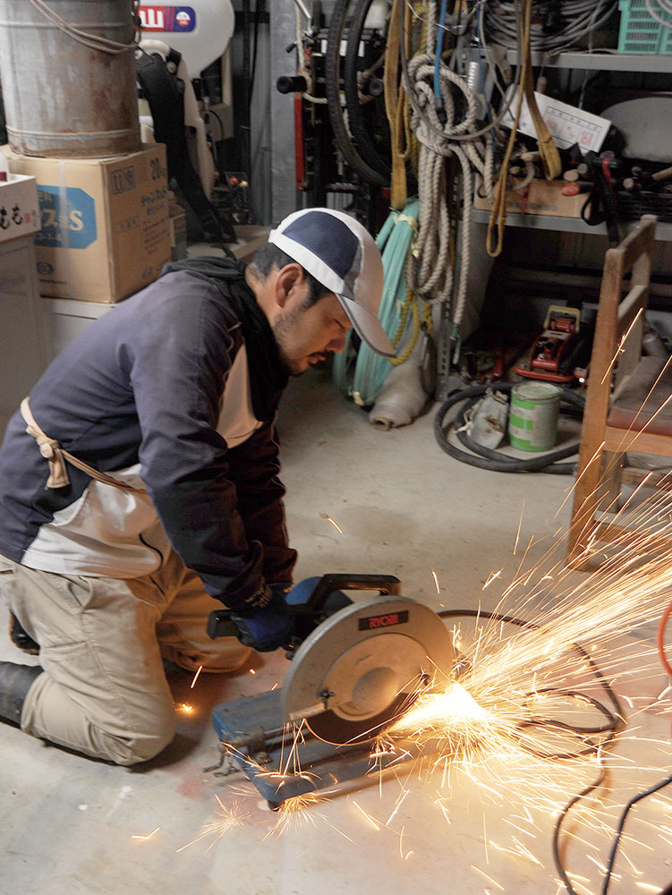 長く使えるよう手入れを怠りません