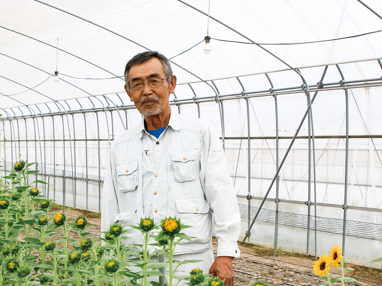 長船地区：花き・米麦農家　大森　茂利さん