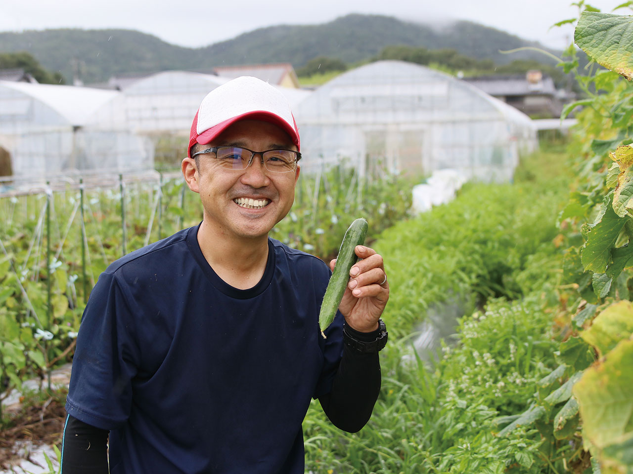 平山地区：有機無農薬野菜農家　田邉　耕治　さん