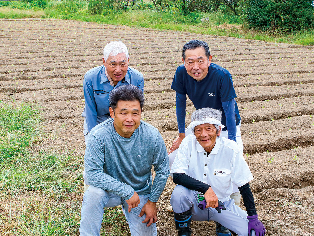 (株)晴々農場のメンバー