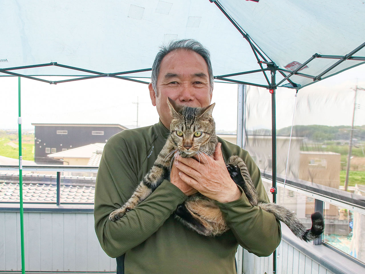 愛猫ライくんと