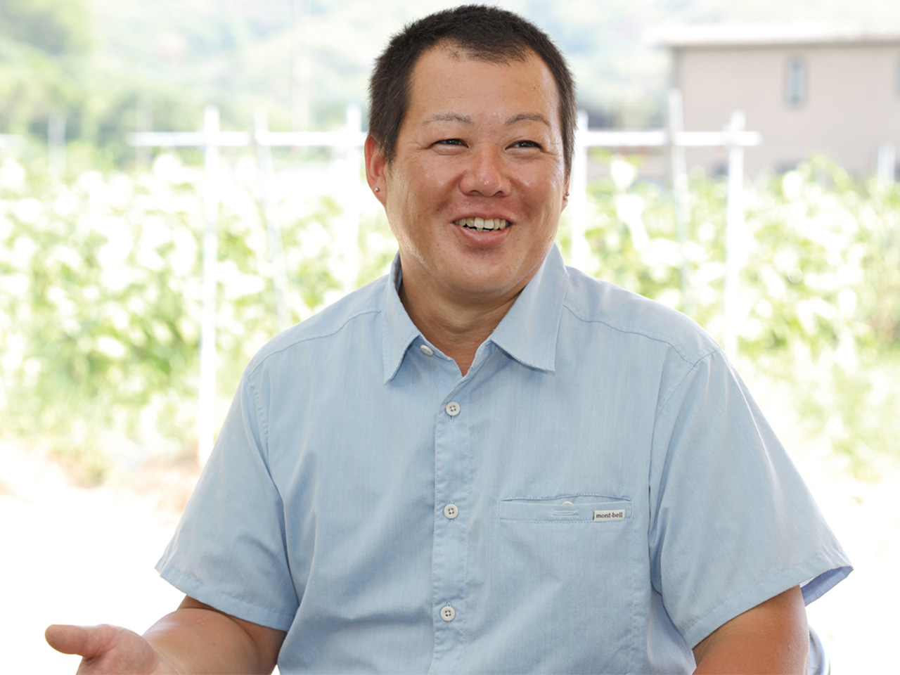 農業について語る大井さん