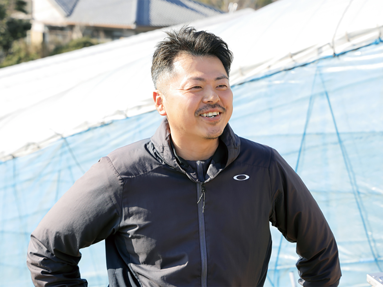 農業について思いを話す伴さん