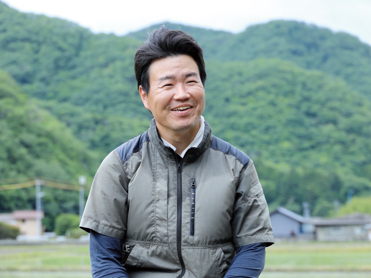 水の量がバッチリ！植え付けがきれい！など、整ったほ場になると気持ちが良いと語る藤元さん。