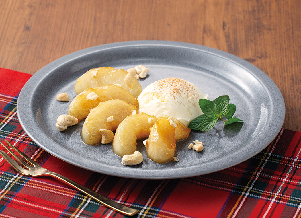 梨のキャラメリゼ